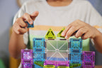 Magna-Tiles microMags Travel Deluxe 55 Piece Set