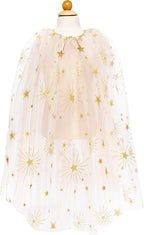 Golden Glam Party Cape - Size 4/6
