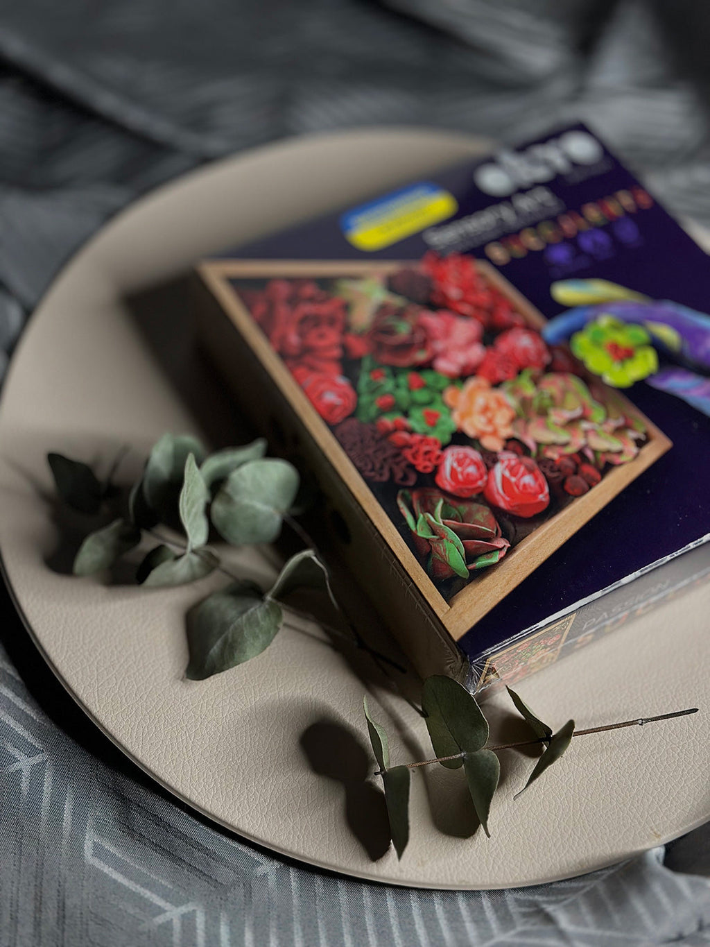 OKTO Sensory Art Wood & Craft Succulents Passion