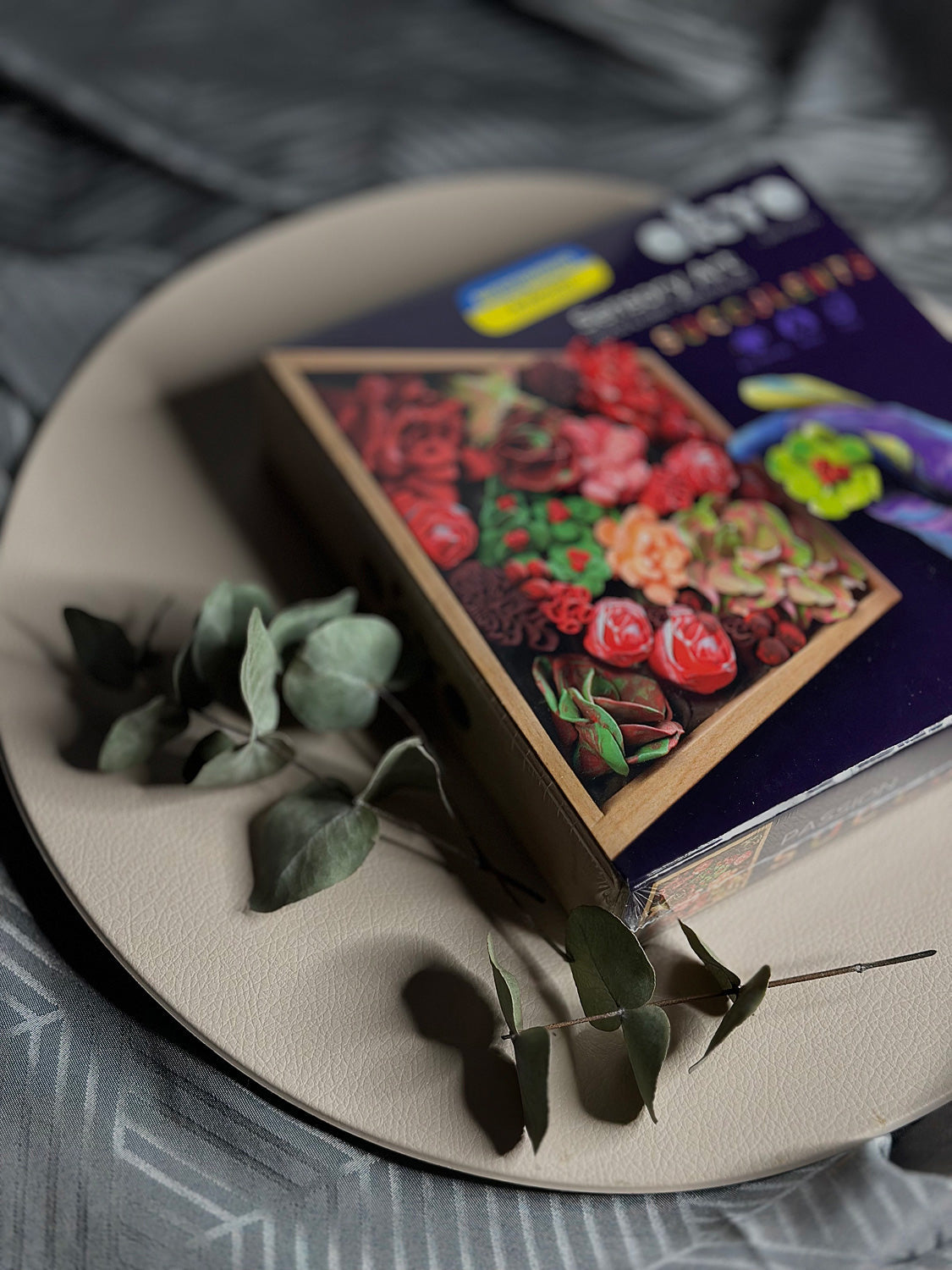 OKTO Sensory Art Wood & Craft Succulents Passion