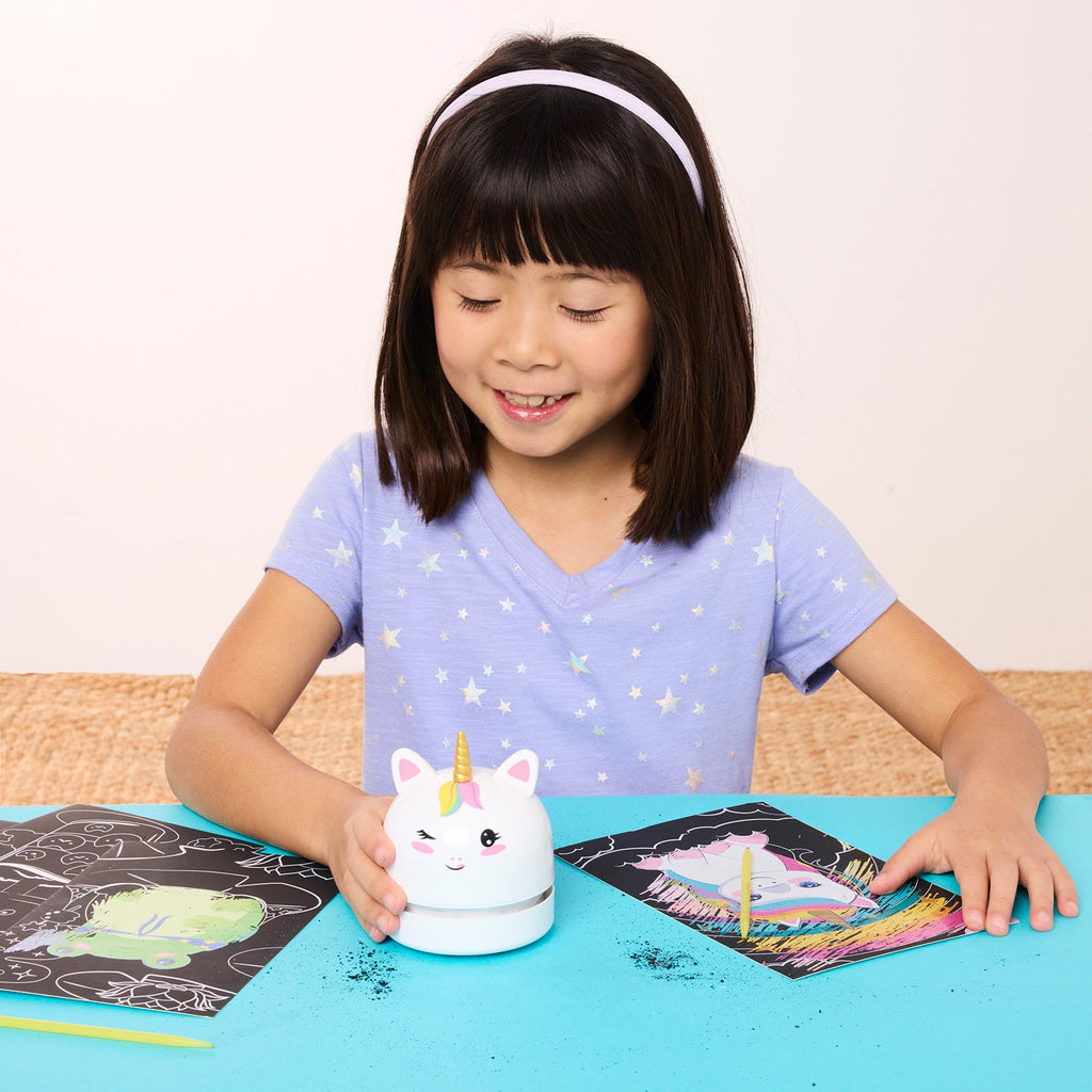 Creativity for Kids Deluxe Scratch Art with Mini Vacuum