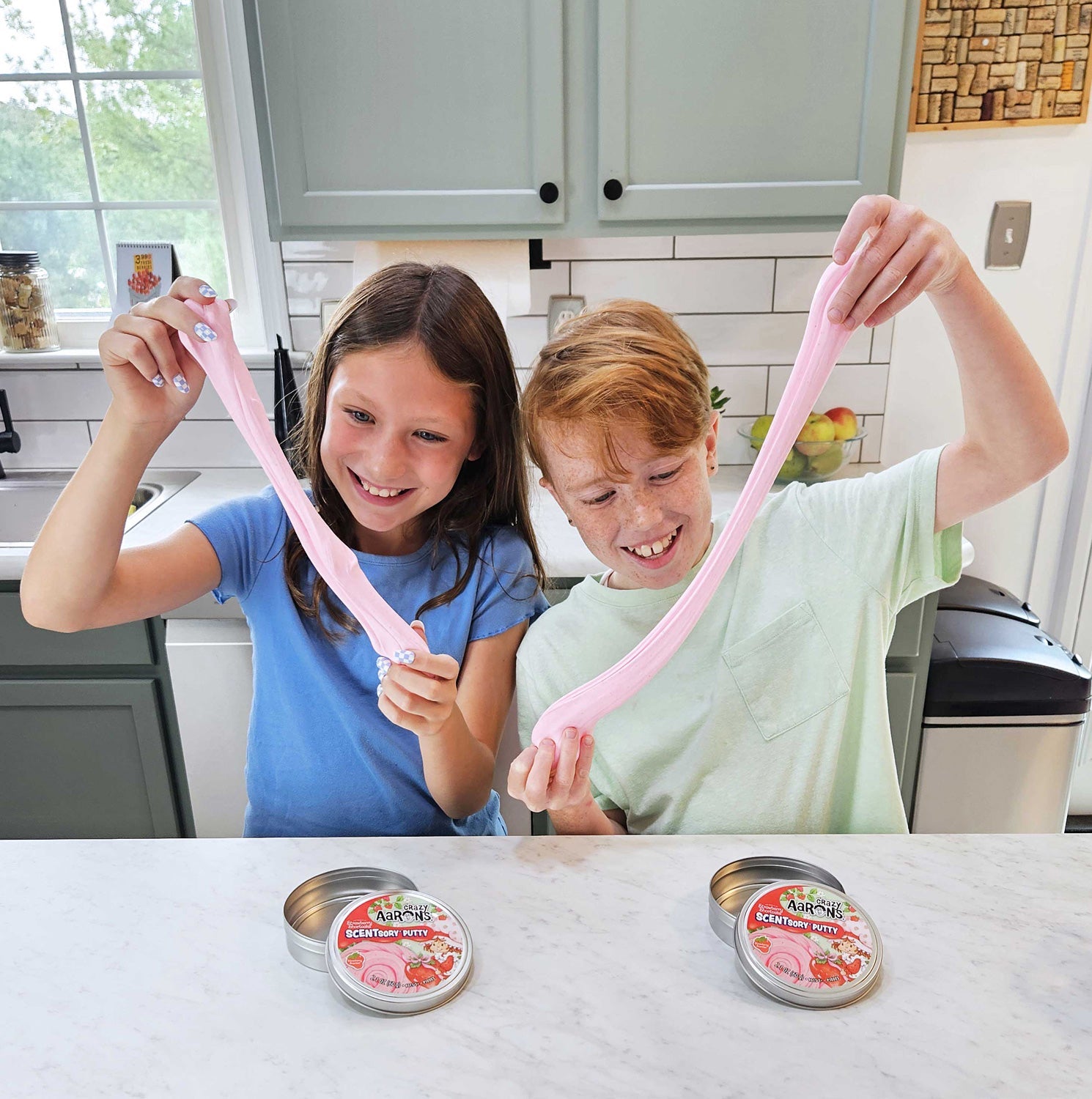 Crazy Aaron's Strawberry Shortcake SCENTsory Putty