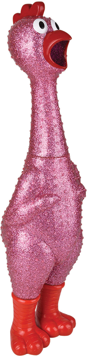 Giant Sparkle Rubber Chicken