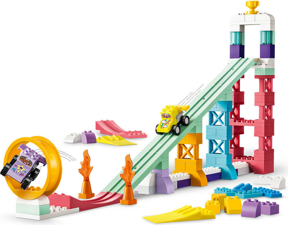 DUPLO 3 in 1 Creative Ramps with Vehicles