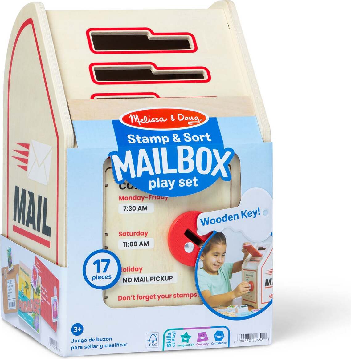 Stamp & Sort Mailbox Play Set