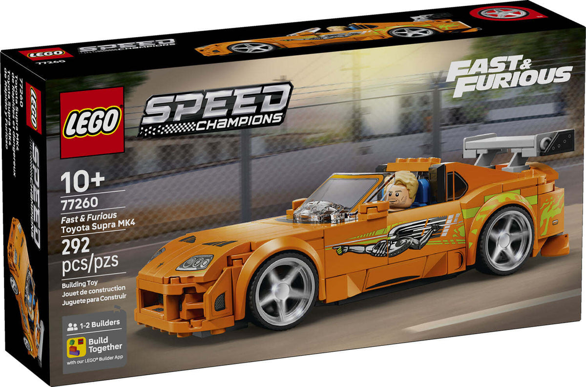 SPEED CHAMPIONS Fast & Furious Toyota Supra MK4