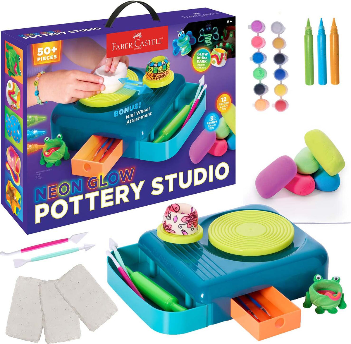 Faber-Castell Neon Glow Pottery Studio