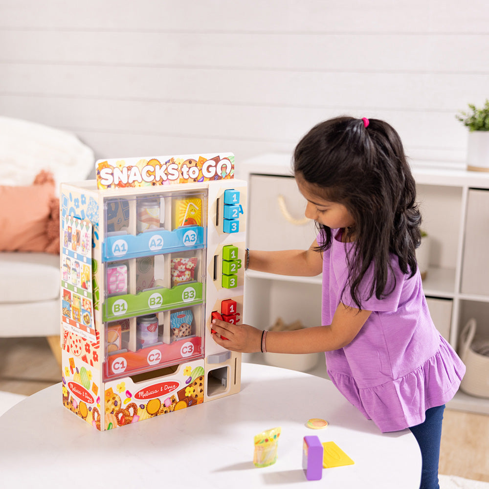 Sort, Stock, Select Vending Machine Play Set