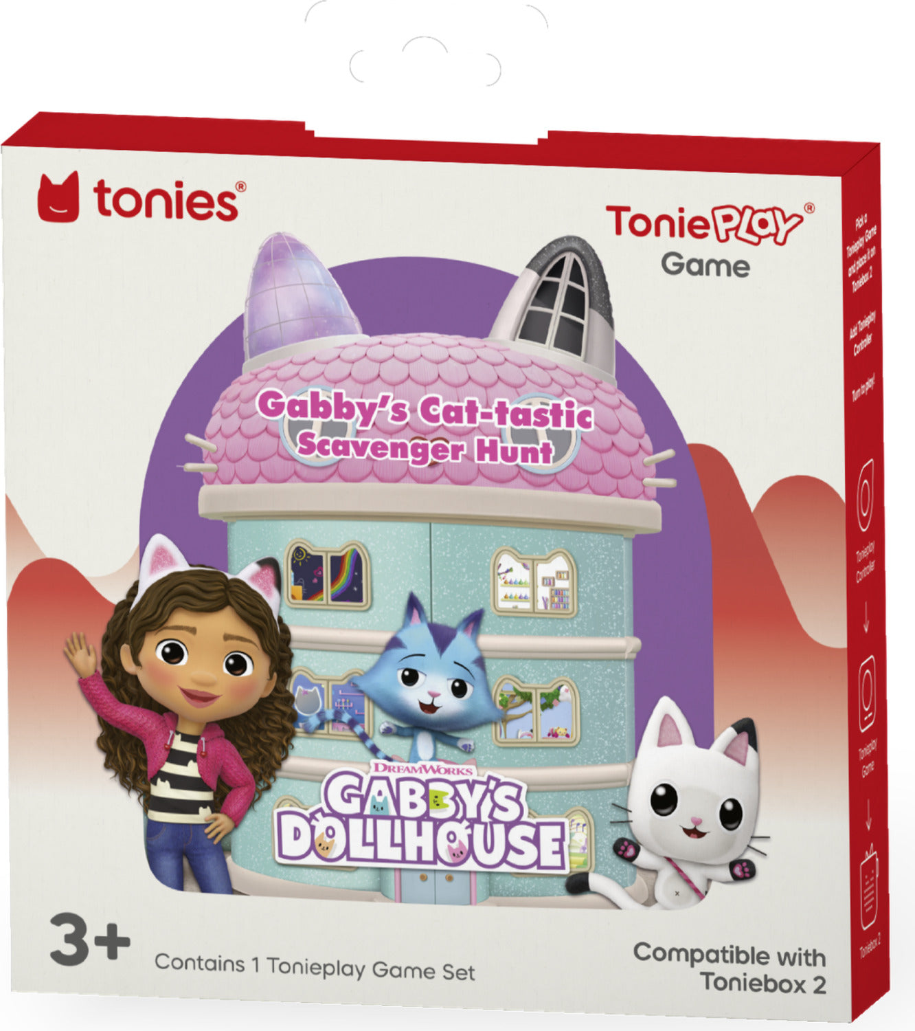 Tonieplay Gabby's Dollhouse: Gabby's Cat-tastic Scavenger Hunt Game