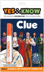 The Original Yes and Know Invisible Ink Trivia Game Books: Clue