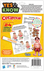The Original Yes and Know Invisible Ink Trivia Game Books: Operation