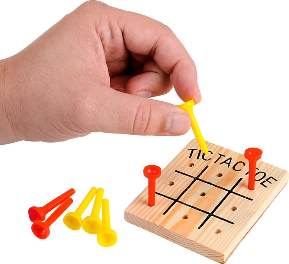 Wooden Tic-tac-toe Game