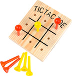 Wooden Tic-tac-toe Game