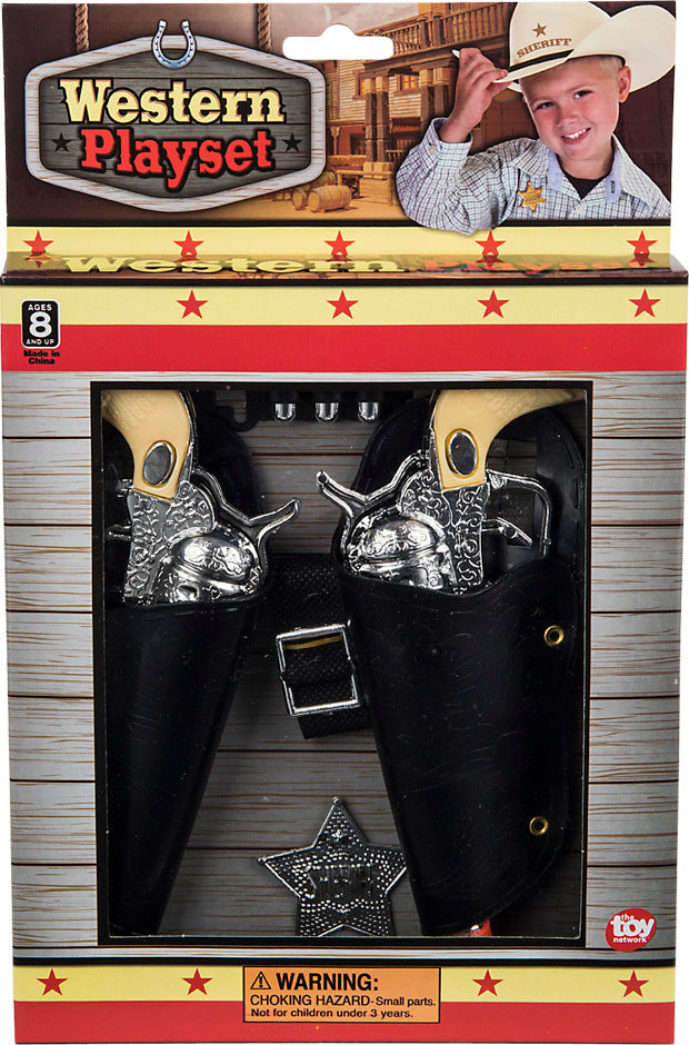 Old West Action Belt Set 2 pc