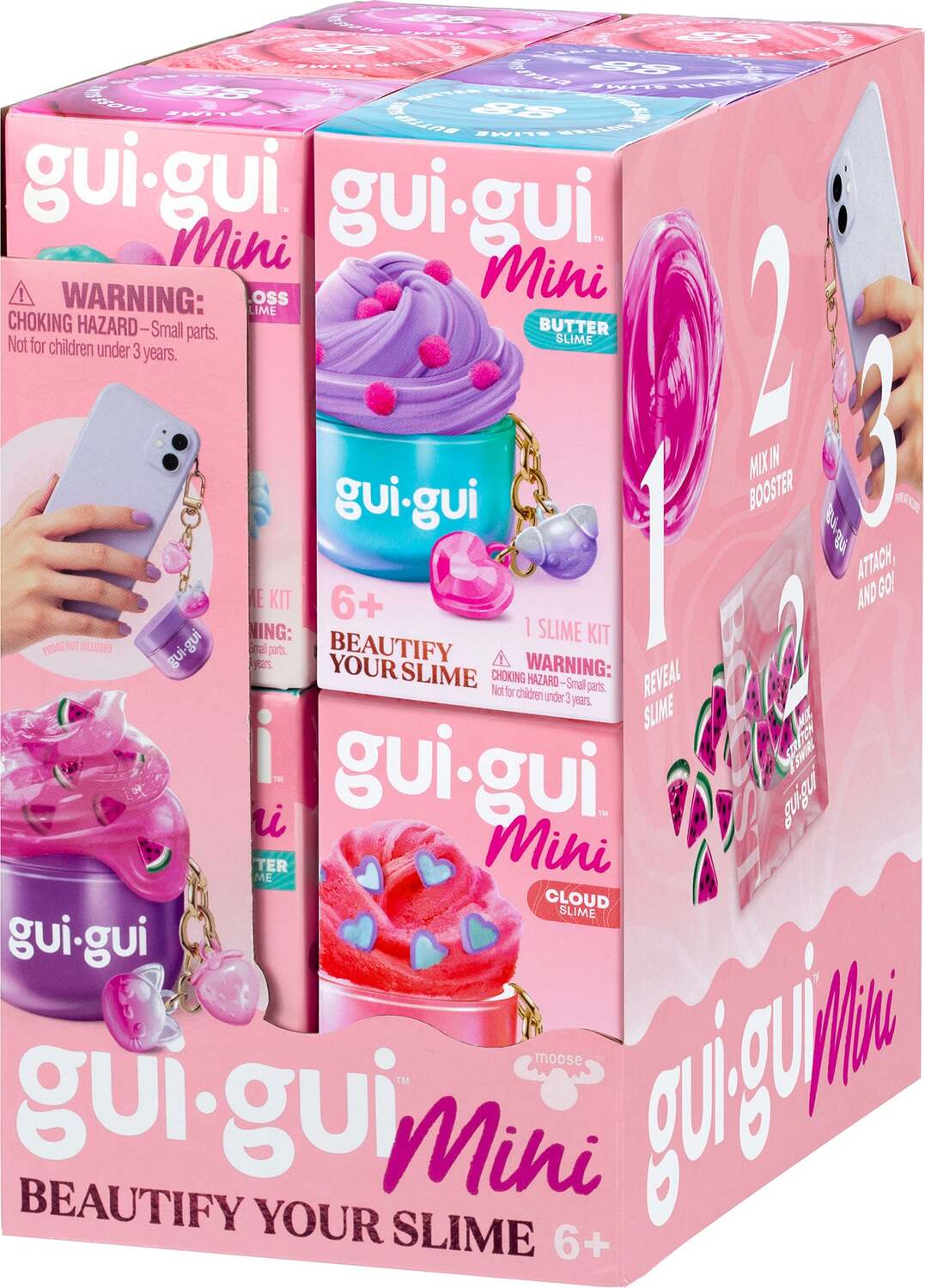 Gui Gui Minis Backpack Charm Slimes (assorted)