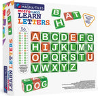 Magna Tiles microMAGS LEARN Letters