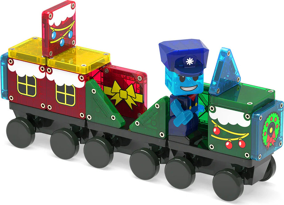 Magna-Tiles microMAGS Advent Calendar 34 Piece Set