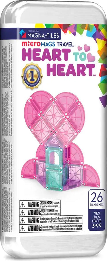 microMAGS Heart to Heart 26-Piece Travel Set