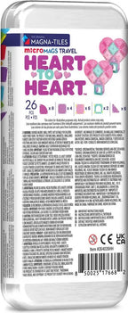 microMAGS Heart to Heart 26-Piece Travel Set