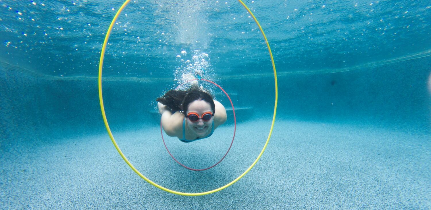 Swim Thru Rings Pool Toy